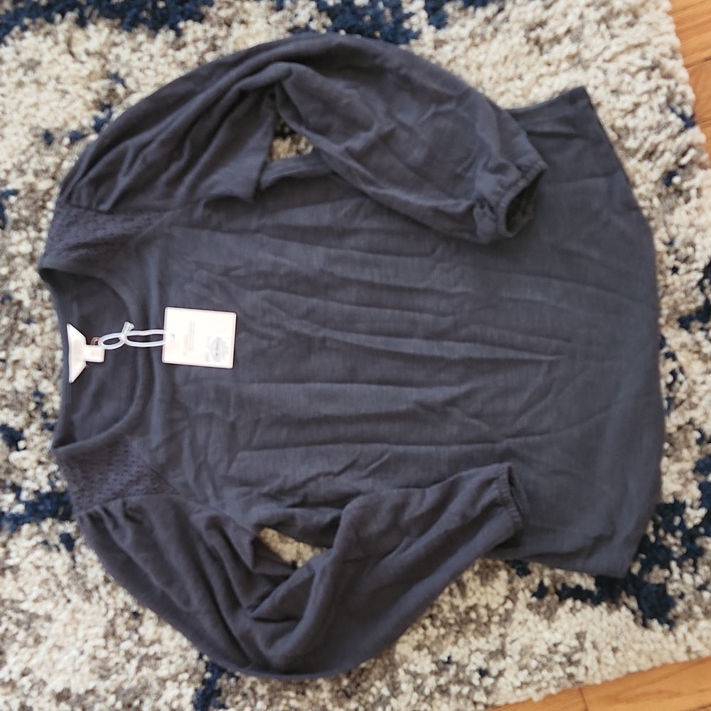 GRAY long sleeve shirt
